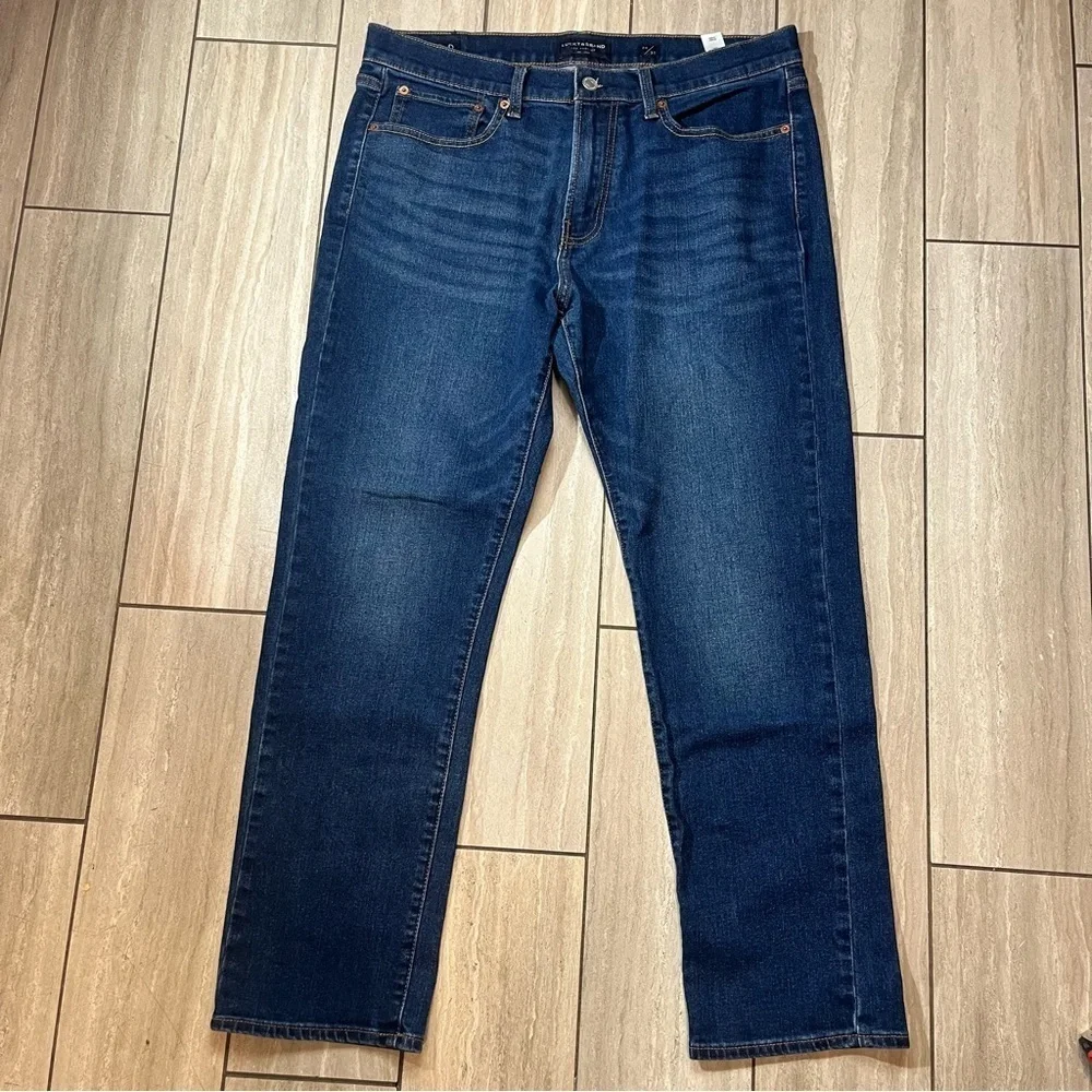 Lucky Brand Medium Wash Mens 410 Authentic Slim 34/30